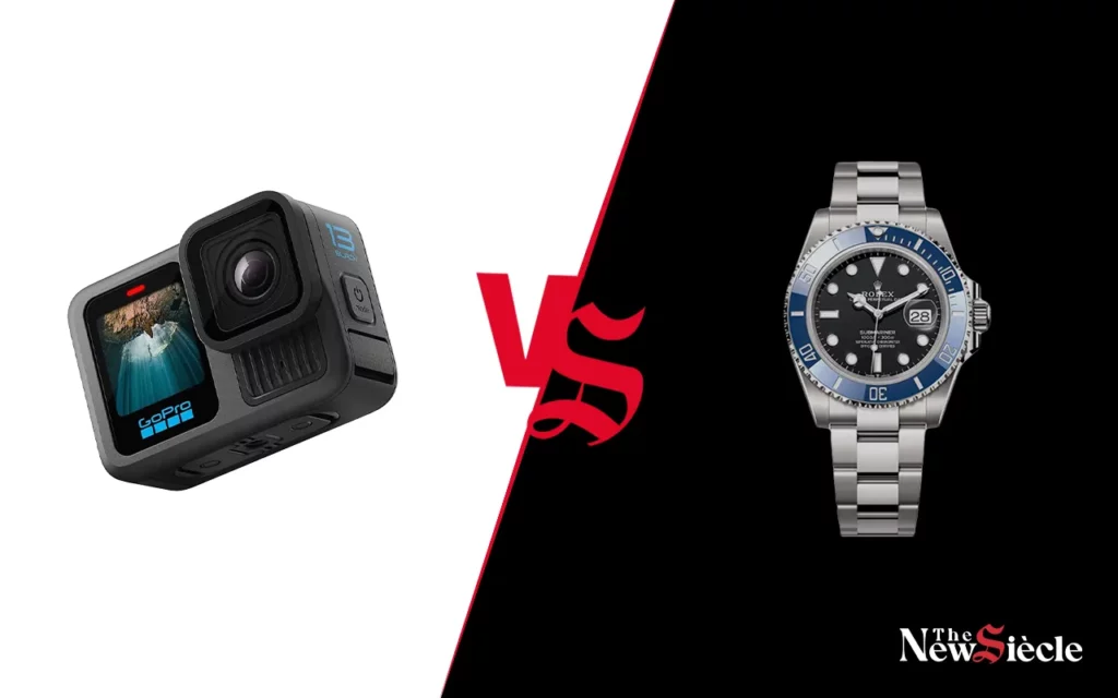 versus gopro vs rolex