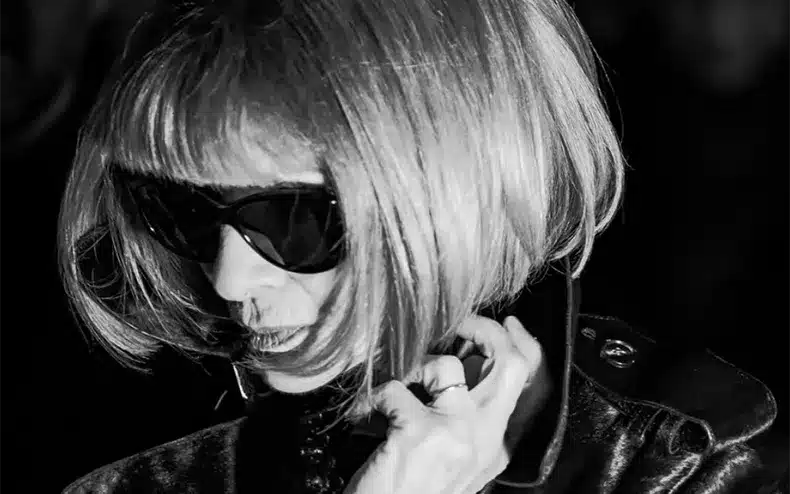 Bilan Anna Wintour noir et blanc