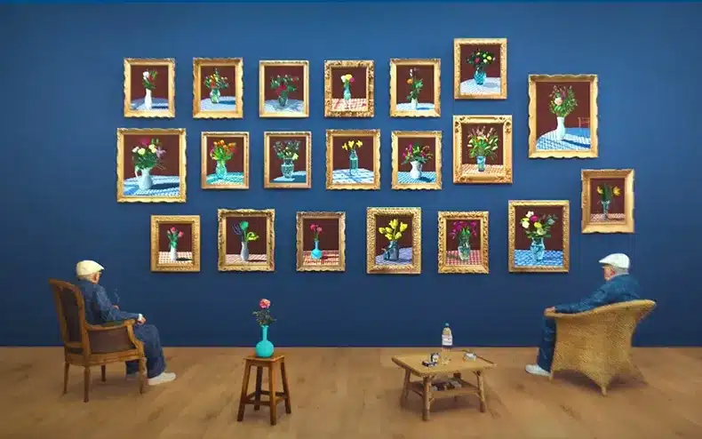 David Hockney Fondation Louis Vuitton expo