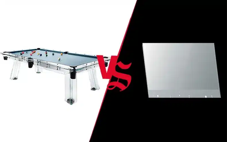 Le Versus Écran LG Transparent OLED Signage VS Billard Filotto Classic Collection IMPATIA