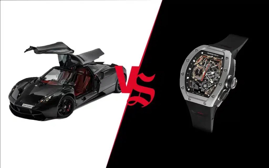 Montre Richard VS Pagani Huayra