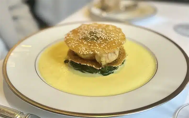 TOP des restaurants 3 étoiles l'ambroiserie plat