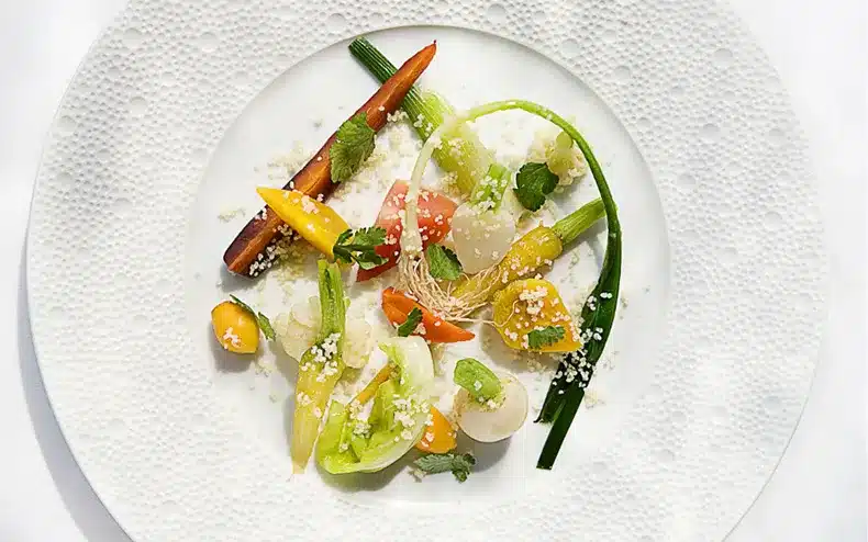 TOP des restaurants 3 étoiles l'arpége plat
