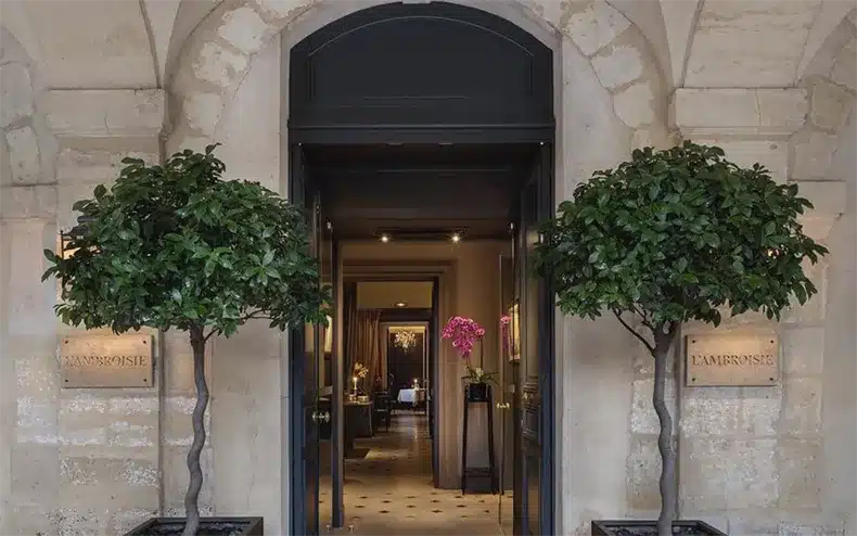 l'ambroisie restaurant 3 étoiles