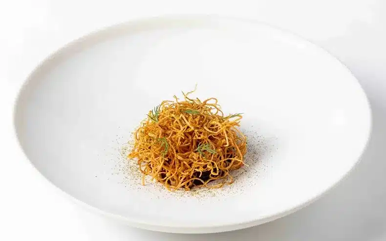 maison pic restaurant 3 étoiles plat