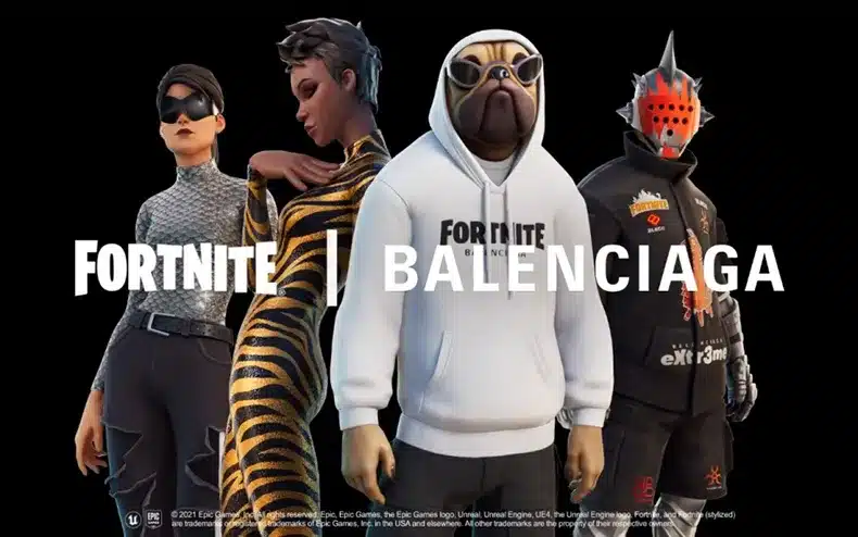 skins Fortnite balanciaga