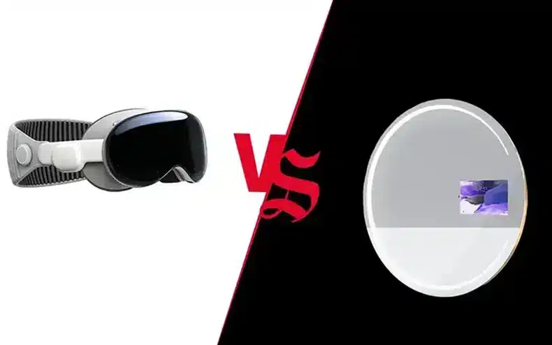 Le Versus Miroir SMART Artforma VS Apple Vision Pro