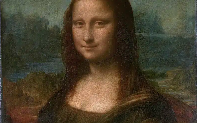 1 min chrono Joconde repeinte Leonard de Vinci