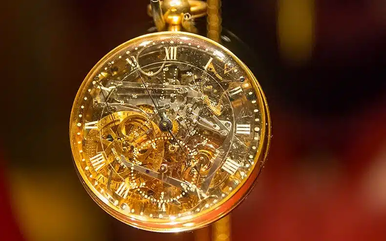 1 min chrono montre Breguet Marie-Antoinette