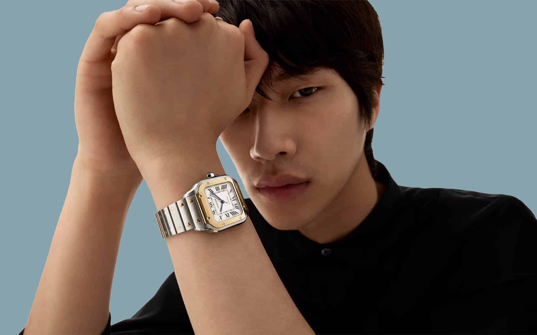 Cartier Santos Carree montre de luxe horlogerie