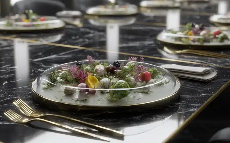 Entretien avec IA luxe alimentaire végétal
