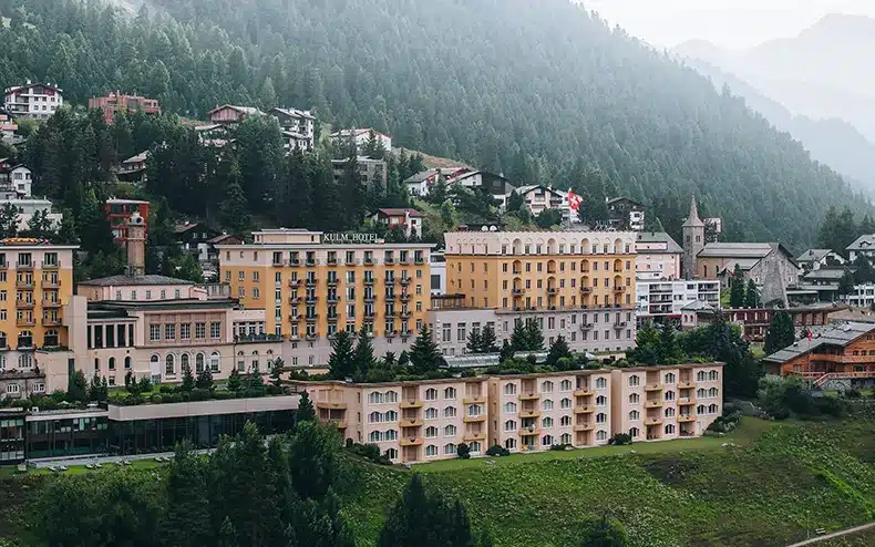 Saint-Moritz palaces luxe