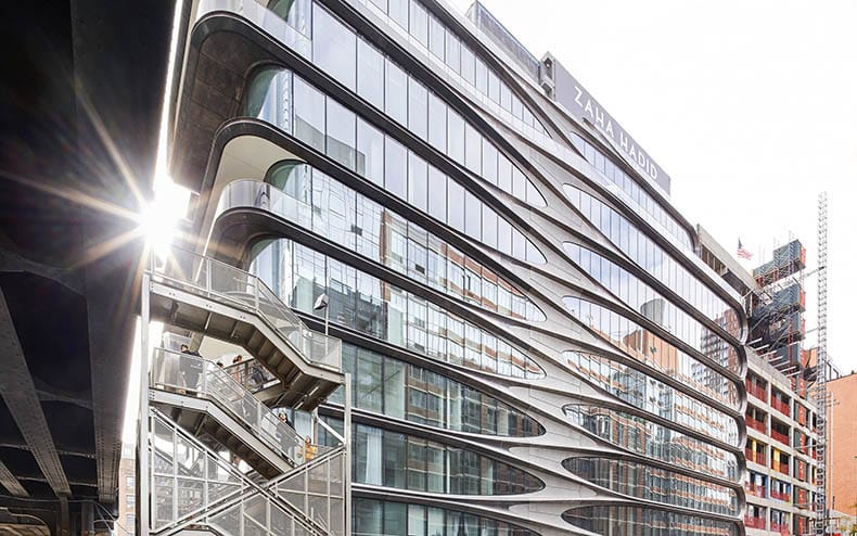batiment 520 West 28th Street New York chef oeuvre architecturale appartement