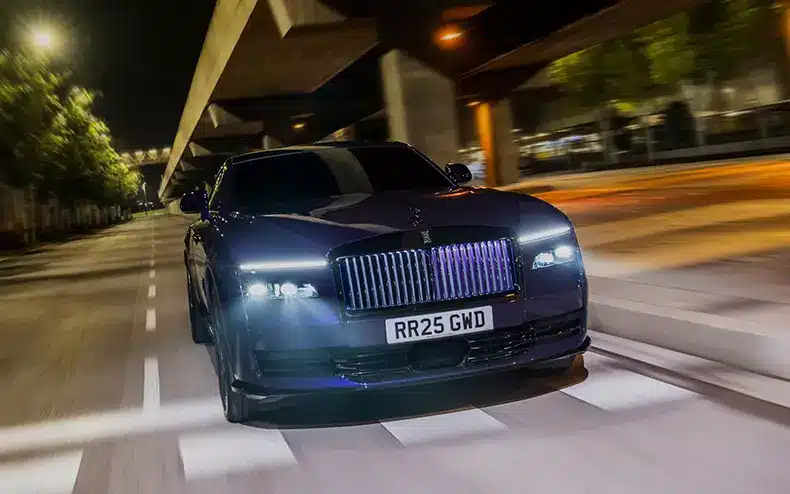 top voitures electriques 2025 Rolls Royce Spectre Black Badge 2025