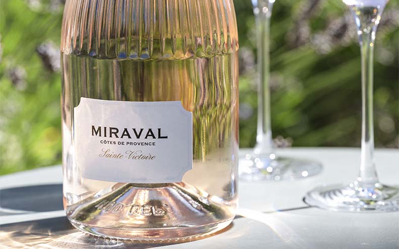 Château Miraval bouteille