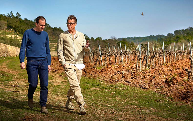Château Miraval brad pitt