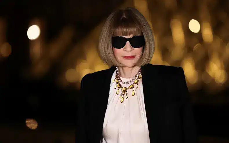 icone de mode​ Anna Wintour