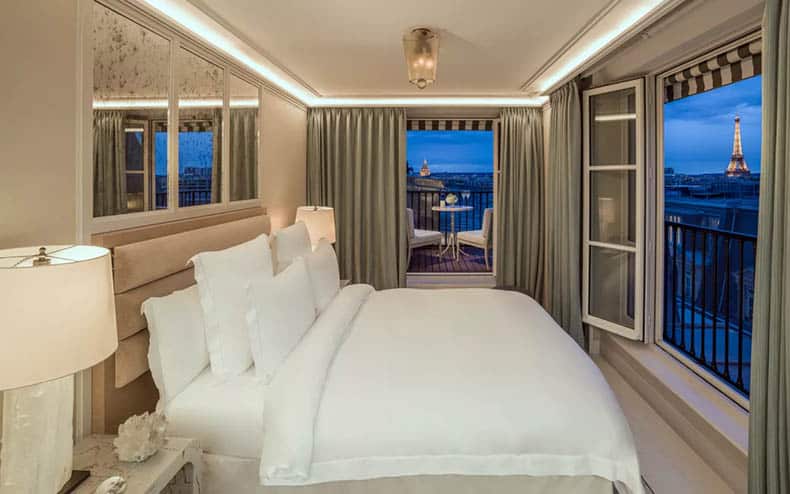 palace le crillon chambre avec vue
