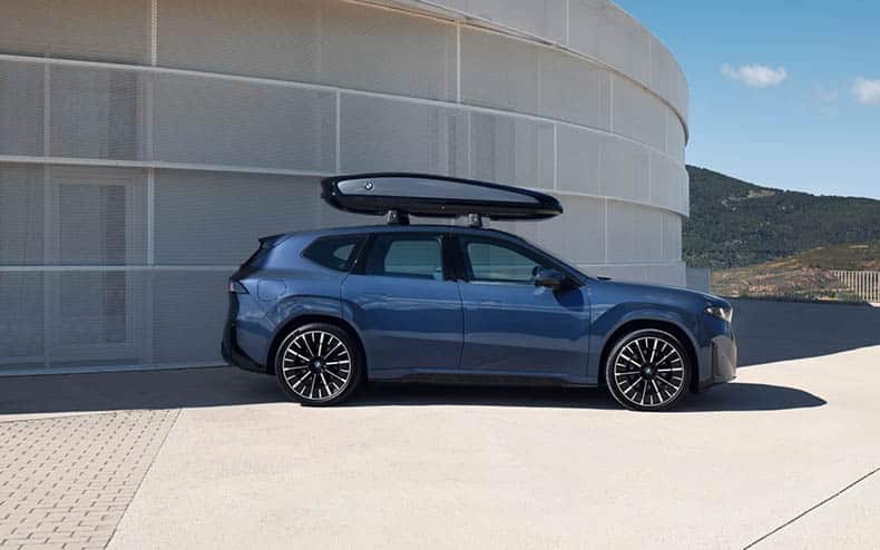 voiture électrique BMW iX3 coffre