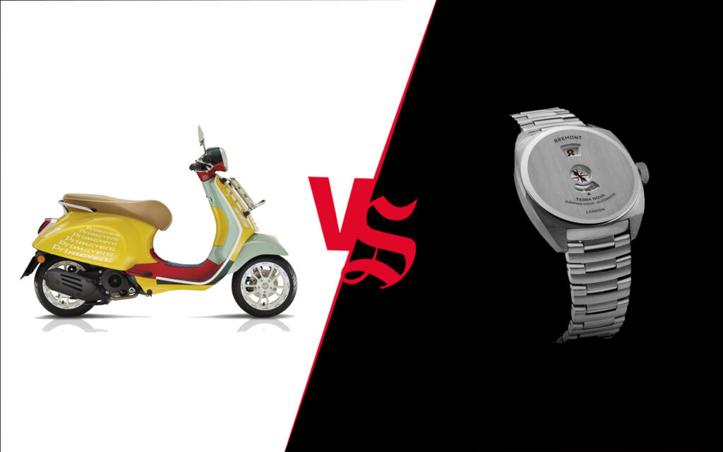 VERSUS Bremont vs Vespa
