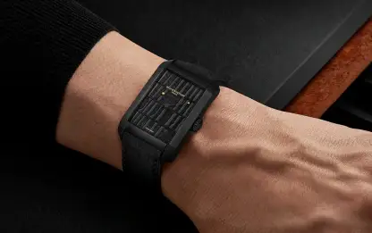 montre carré pour homme Baume & Mercier Hampton 10741