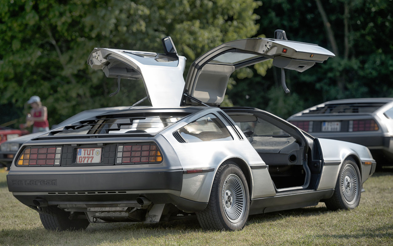 voiture retour vers le futur legende