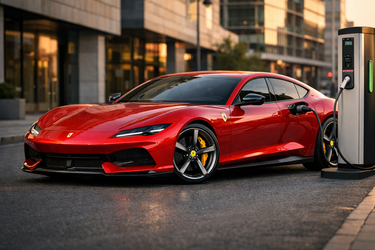 La première Ferrari électrique