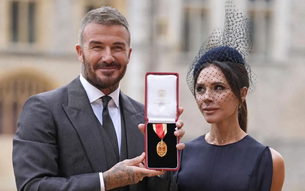 Couple Beckham