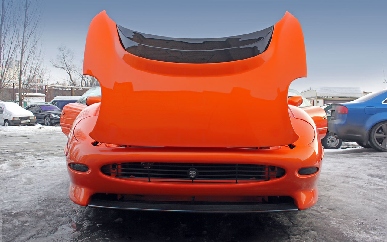 La Jaguar XJ220 design