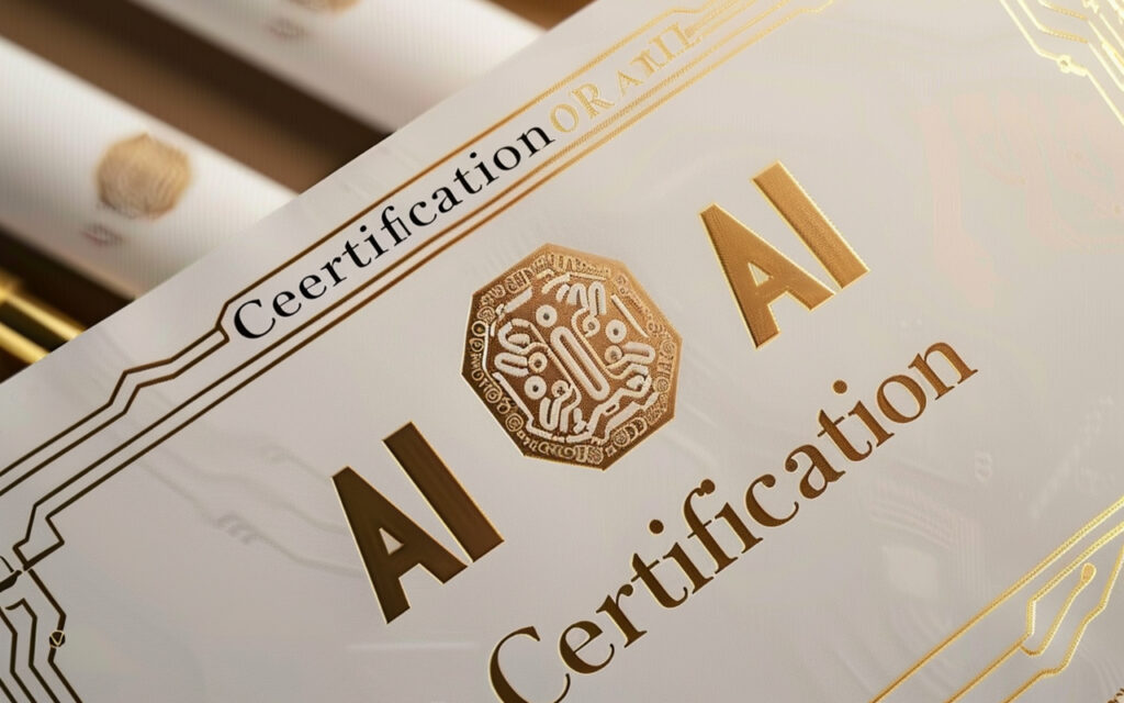 Certification IA entretien avec IA