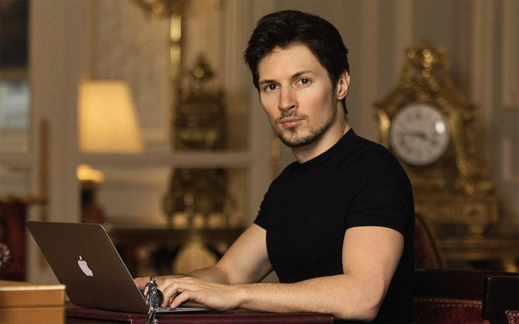 Pavel Durov portrait