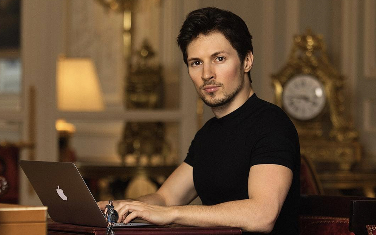 Pavel Durov portrait