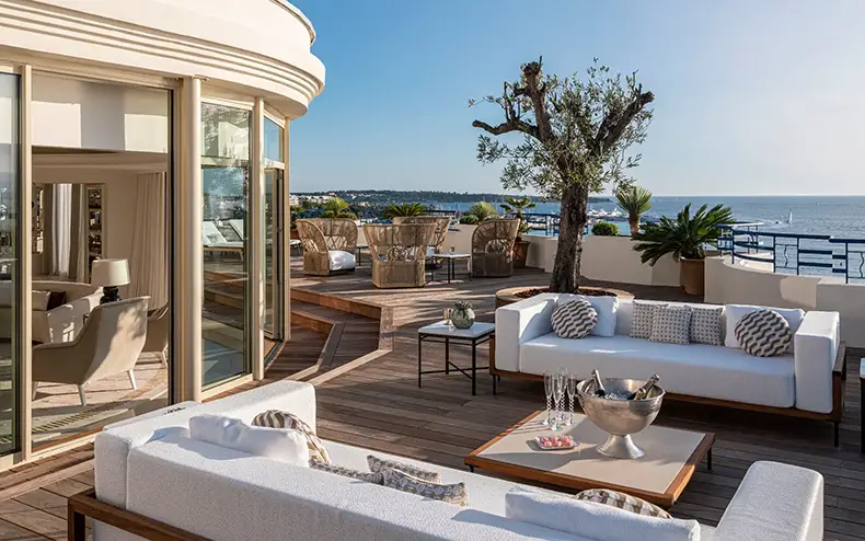 Hôtels de luxe séries TV Hôtel Martinez Cannes