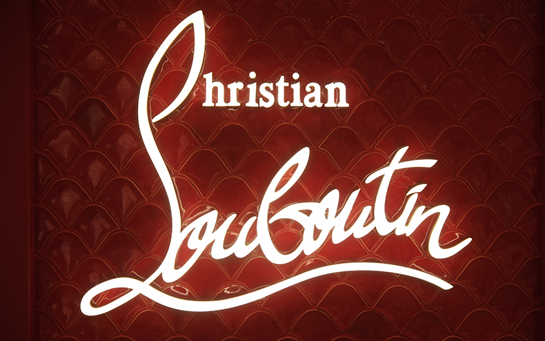 Codes visuels identité luxe Christian Louboutin