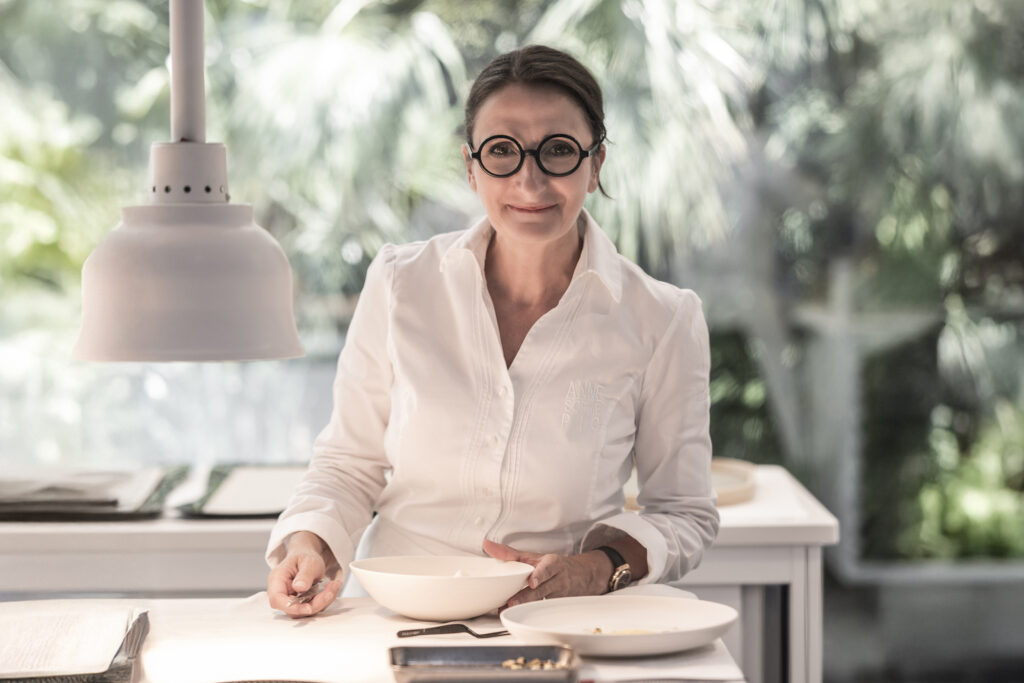 Anne-Sophie Pic dévoile son nouveau restaurant au sein de la Fondation Cartier pour l’art contemporain
