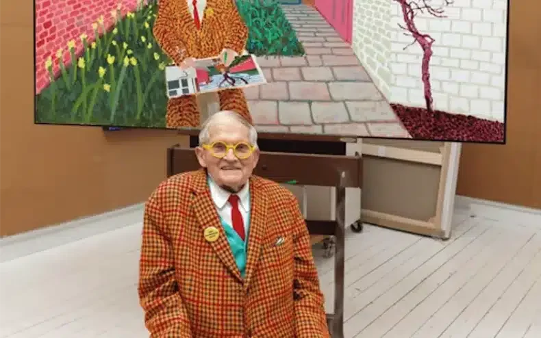 David Hockney artiste David Hockney Fondation Louis Vuitton artiste