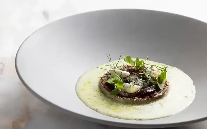 Louis XV plats par le chef Louis XV d'Alain Ducasse chef