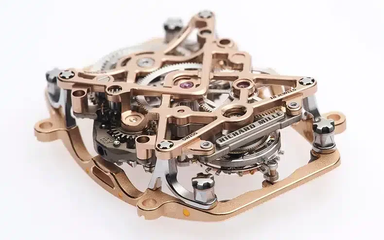 Mecanisme Richard Mille RM 75-01 Richard Mille RM 75-01 zoom saphir
