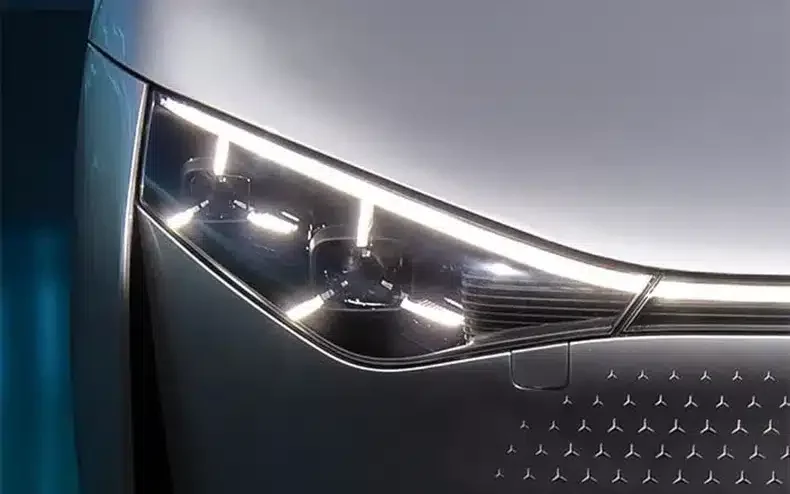 Voiture VISION EQXX phares véhicule concept VISION EQXX phares