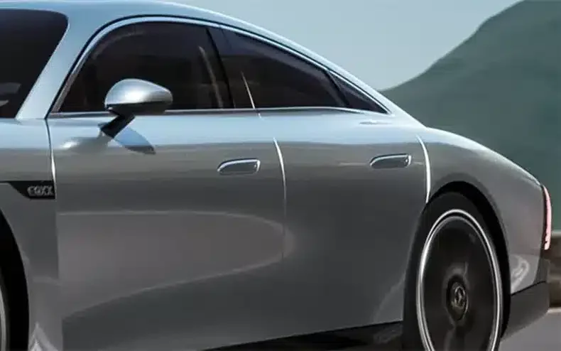 Voiture VISION EQXX porte véhicule concept VISION EQXX porte
